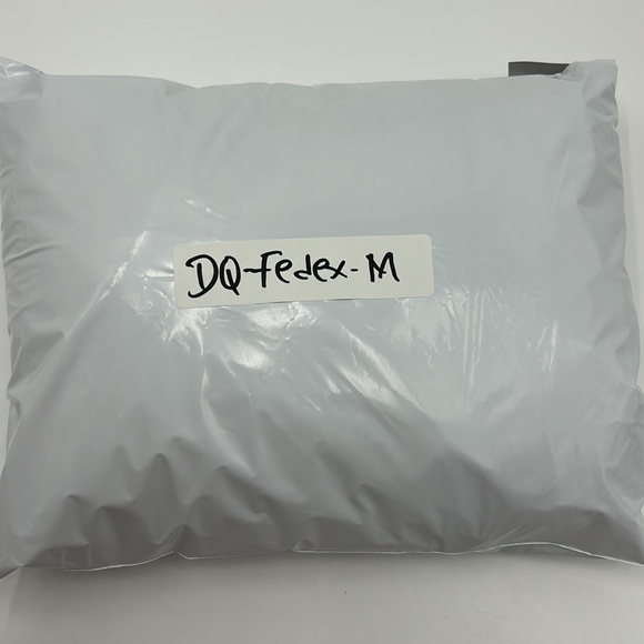 VINTAGE FEDEX JACKET MEN’S MEDIUM BLACK PURPLE FULL ZIP JACKET - Picture 11 of 11